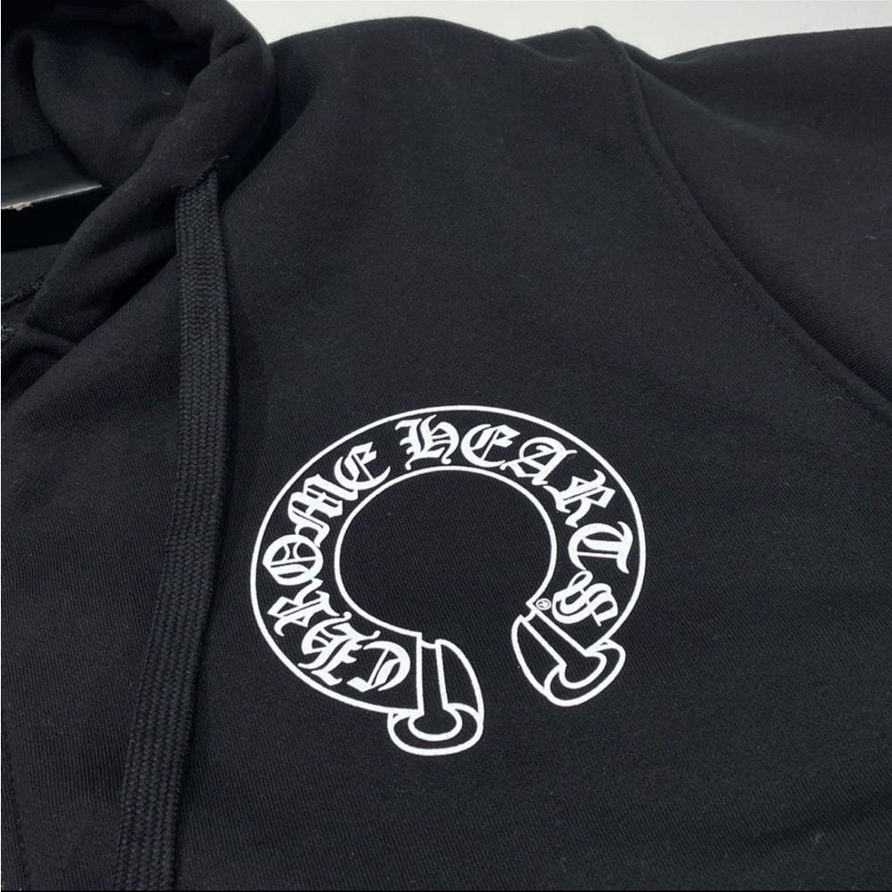 Chrome Hearts Black Zip-Up Hoodie - Picture 10 of 16